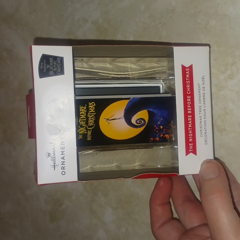 The nightmare before Christmas ornament